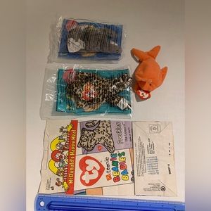 Vintage 1993 Set of 3 Beanie Baby /McDonald’s Toys